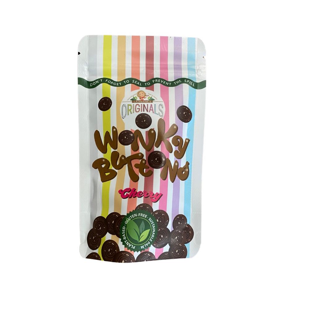 Catherine's Originals_Wonky Buttons - Dark Cherry 100g