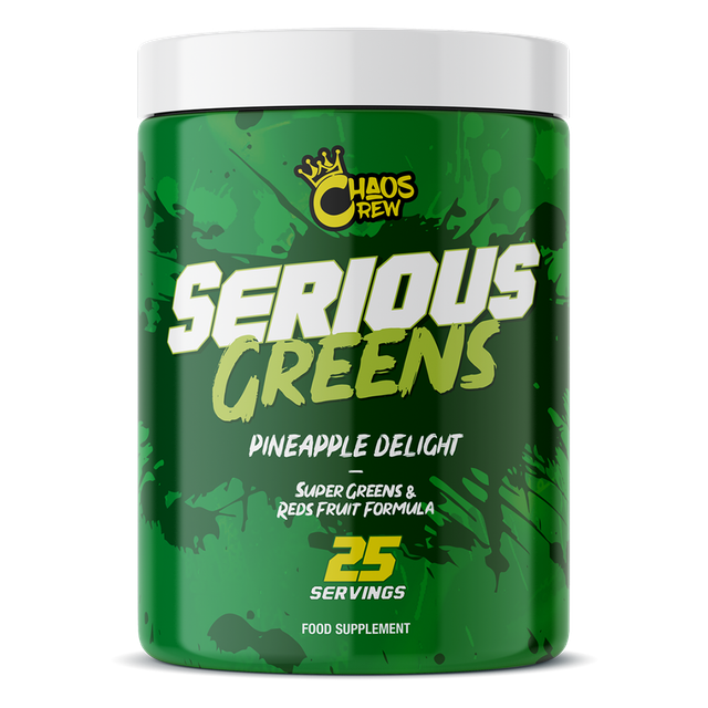 Chaos Crew Serious Greens 292g Pineapple Delight