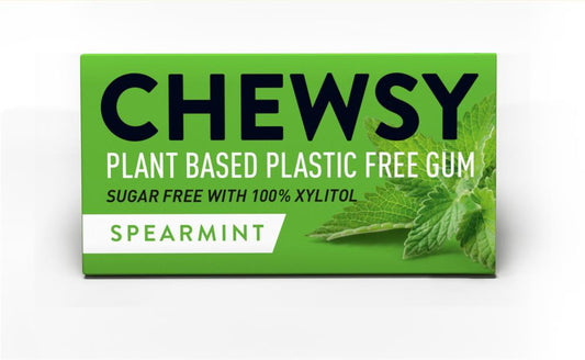 CHEWSY_Spearmint Gum 15g-pack of 12
