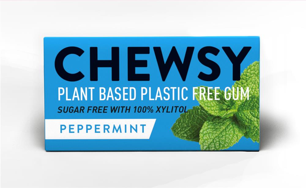 CHEWSY_Peppermint Gum 15g-pack of 12