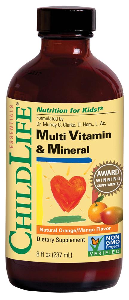 Child Life_ChildLife Essential Multi Vitamin & Mineral Mango/ Orange