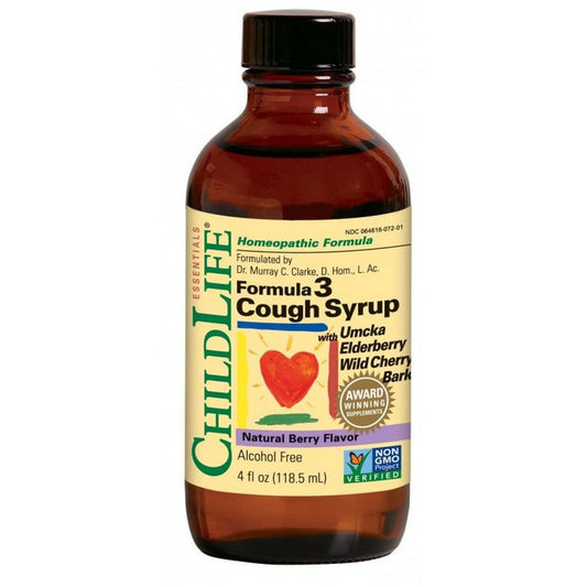 Child Life_ChildLife Essential Formula 3 Cough Syrup Berry 120ml Glass