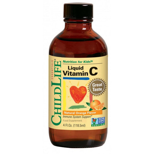 Child Life_ChildLife Essential Vitamin C Orange 120ml Glass