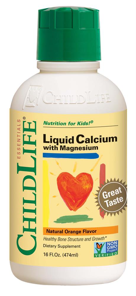 Child Life_ChildLife Essential Calcium with Magnesium Orange 480ml