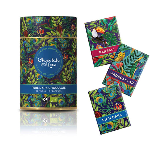 Chocolate and Love_Filled Tin - Rich Dark 165g