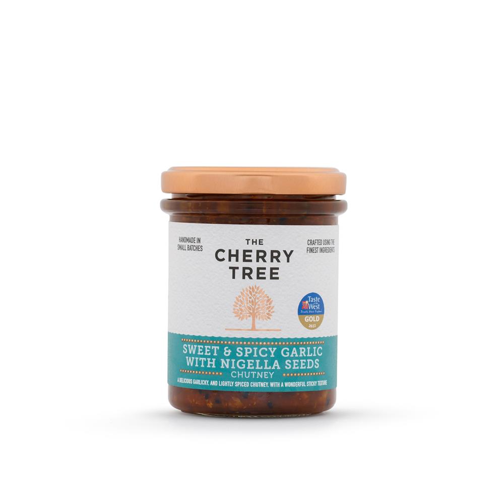 The Cherry Tree_Sweet & Spicy Garlic with Nigella Seeds 210g