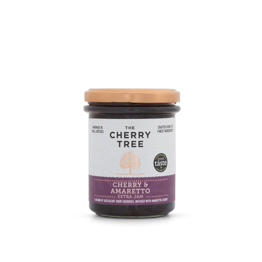 The Cherry Tree_Cherry & Amaretto Extra Jam 225g