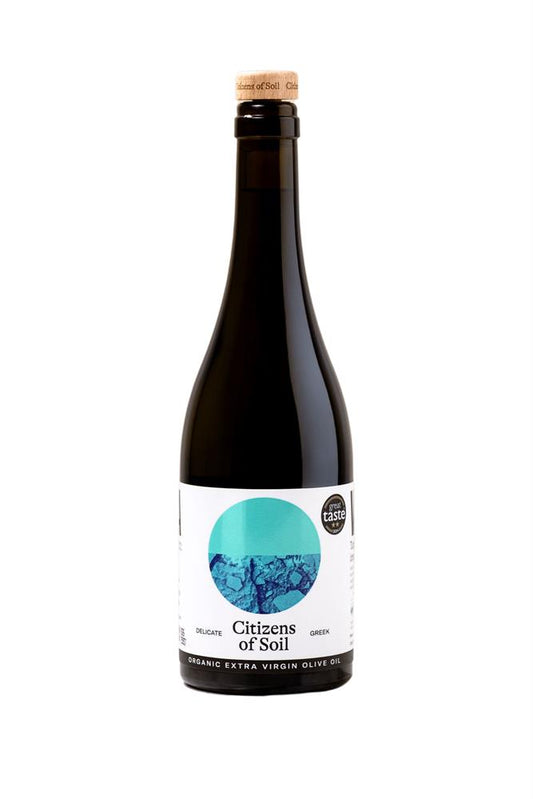 Citizens of Soil Ltd_Greek Organic EVOO Bottle 500ml