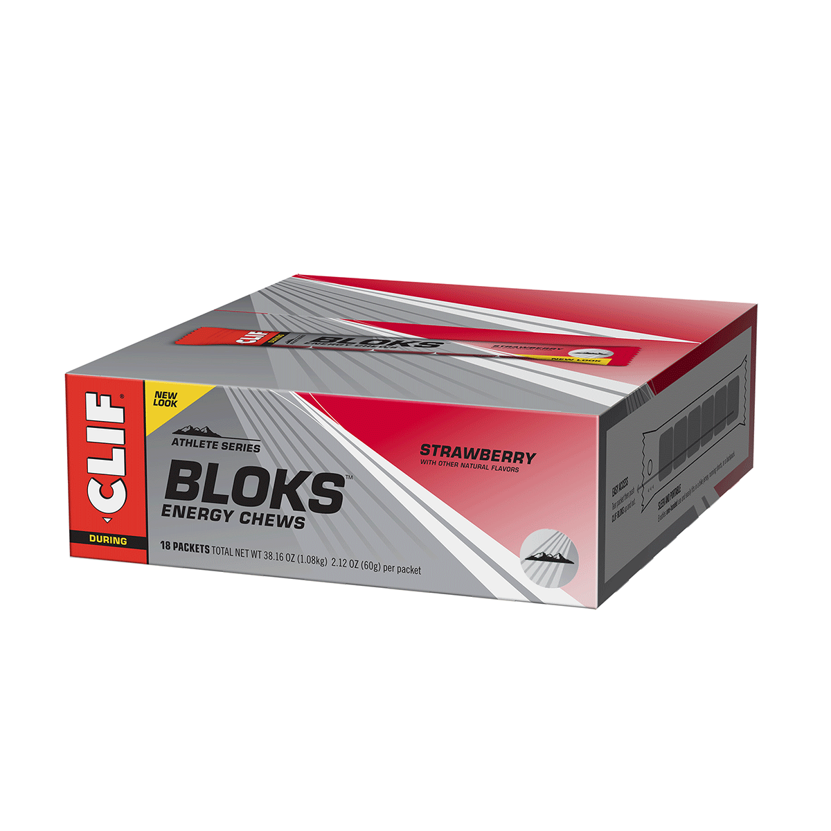 CLIF Bloks Energy Chews 18x60g Black Cherry