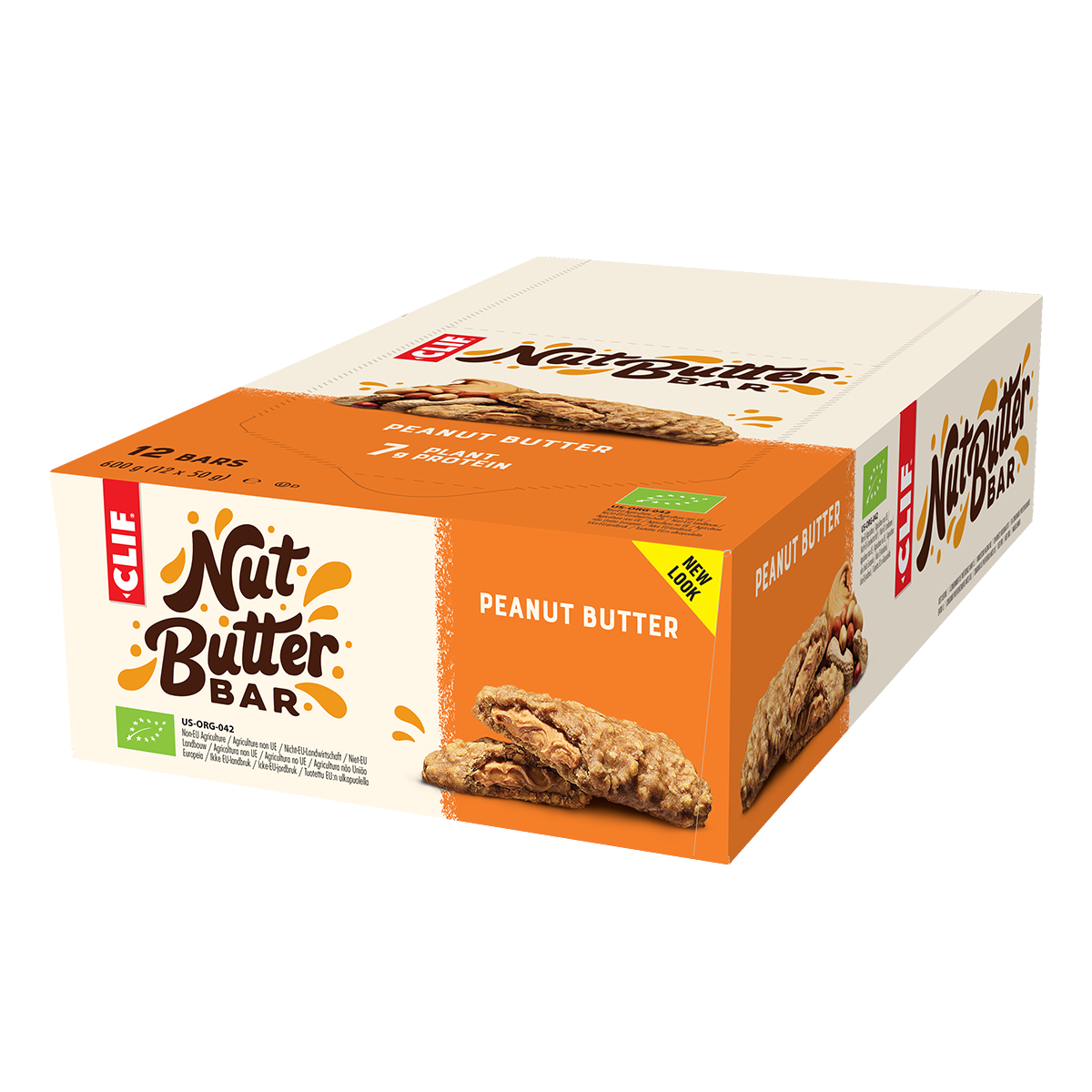 CLIF Nut Butter Bar 12x50g Chocolate Peanut Butter