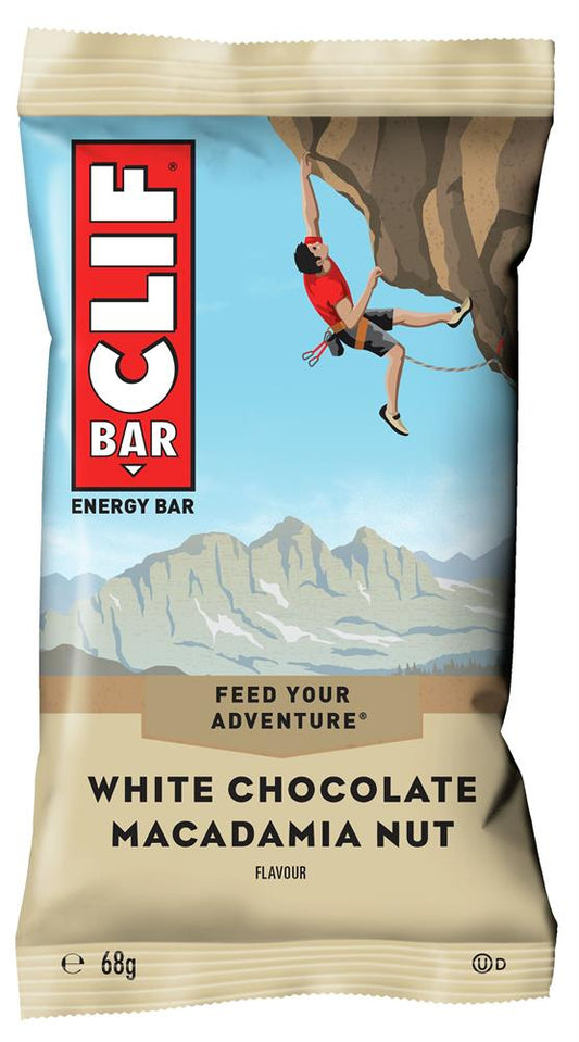 Clif Bar_White Choc Macadamia Bar 68g-Pack of 12