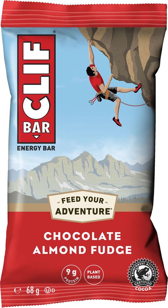 Clif Bar_Chocolate Almond Fudge Bar 68g-Pack of 12