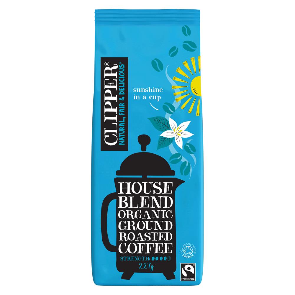 Clipper_House Blend Organic Roast & Ground 227g