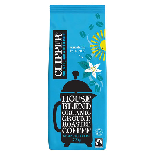 Clipper_House Blend Organic Roast & Ground 227g