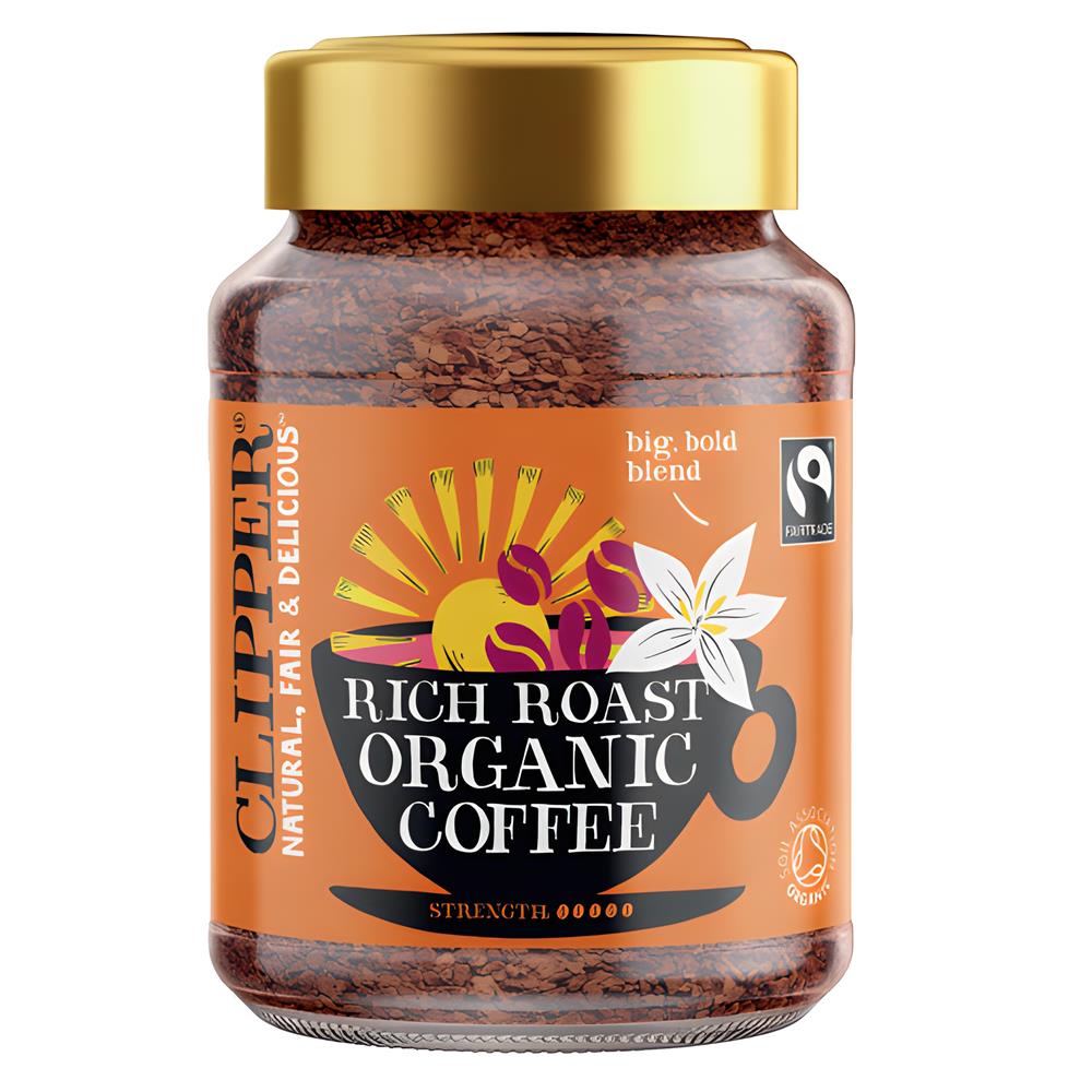 Clipper_Fairtrade Organic Rich Roast Organic Coffee 100g