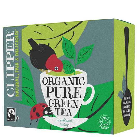 Clipper_Fairtrade Organic Pure Green 80 Tea bags
