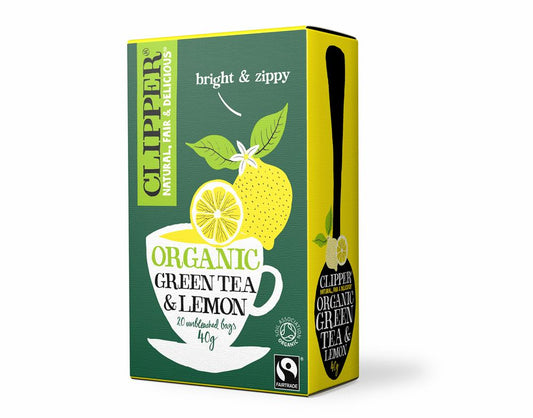 Clipper_Organic Green & Lemon 20 Tea bags