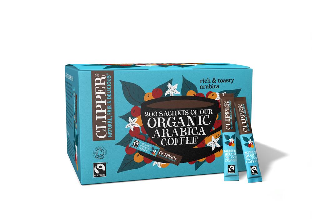 Clipper_Organic Fairtrade Arabica Coffee x 200 Sticks