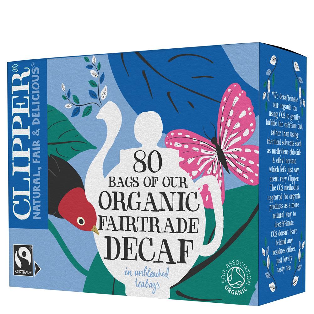 Clipper_Organic & Fairtrade Everyday Decaf Tea 80 Teabags