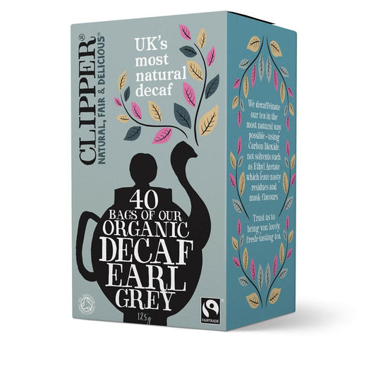 Clipper_Organic & Fair Trade Earl Grey Decaf Tea 40 Teabags
