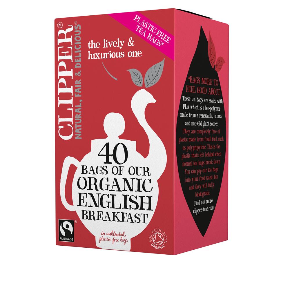 Clipper_Organic & Fair Trade English Breakfast 40 Tea Bags