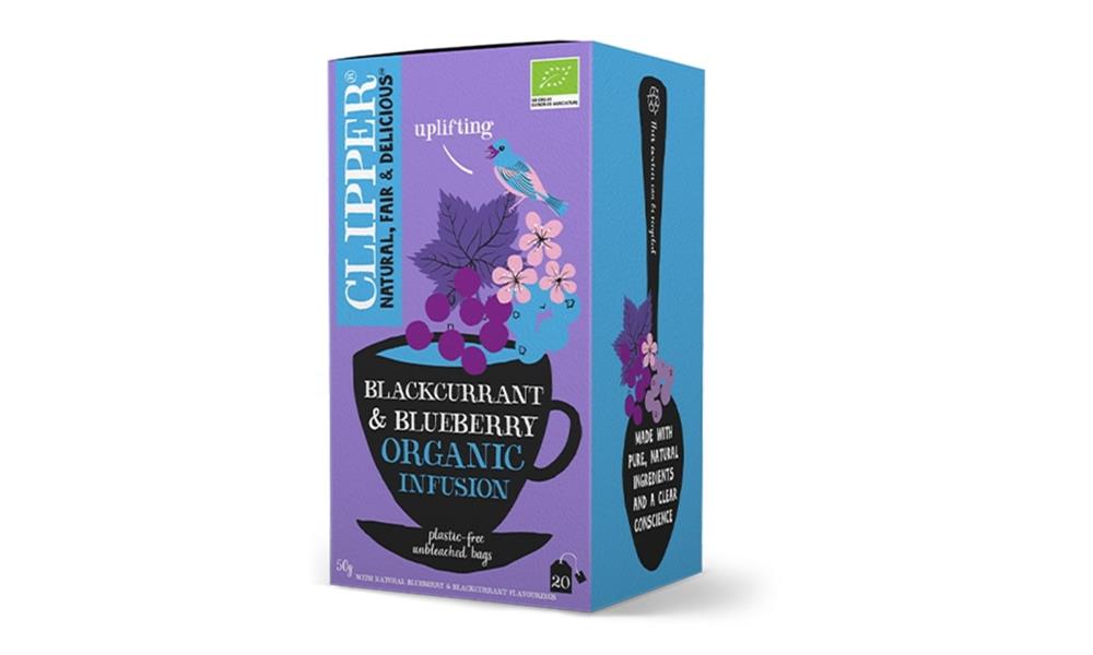 Clipper_Organic Blackcurrant and Blueberry Infusions 20 Sachet