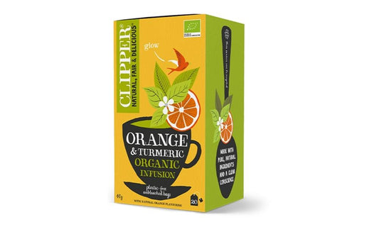 Clipper_Orange and Turmeric Organic Infusion 20 Bags
