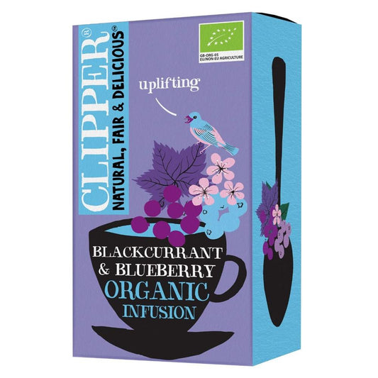 Clipper_Organic Blackcurrant and Blueberry 20 Bags