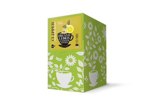 Clipper_Organic Infusion Lemon & Ginger 250 Envelopes