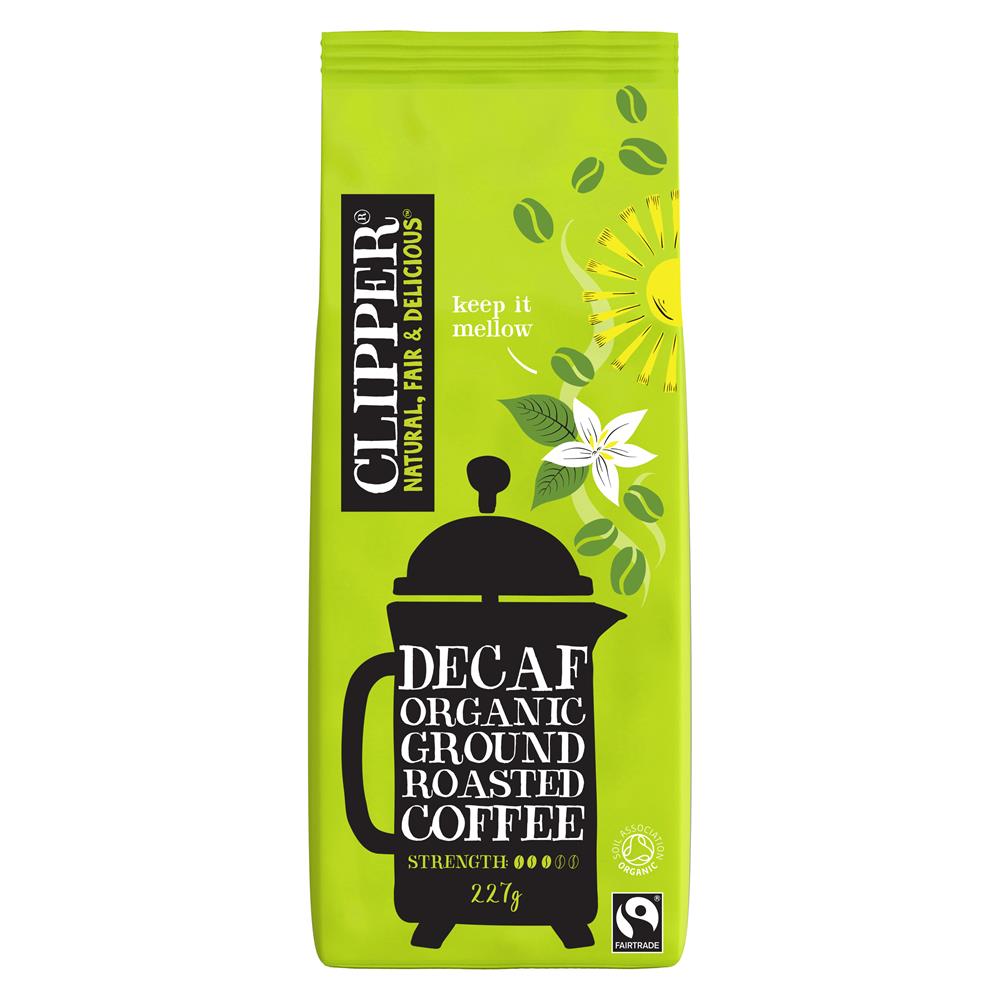 Clipper_Fairtrade Organic Decaffeinated Style Roast & Ground 227g