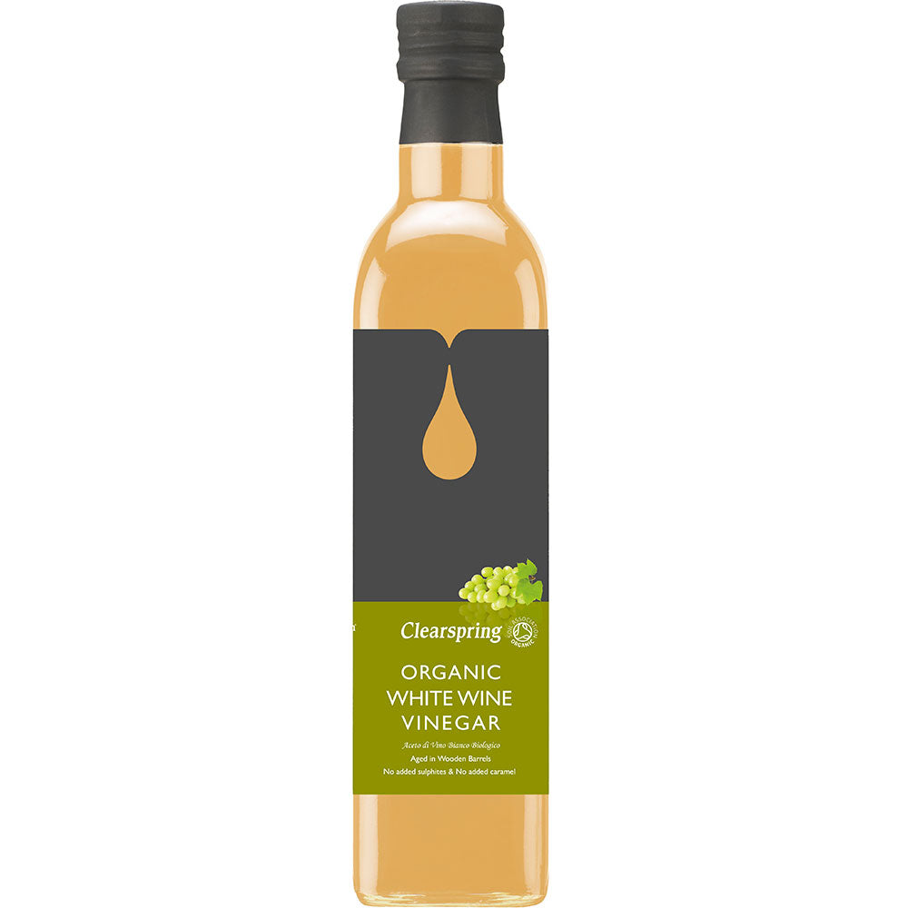 Clearspring_Organic White Wine Vinegar 500ml