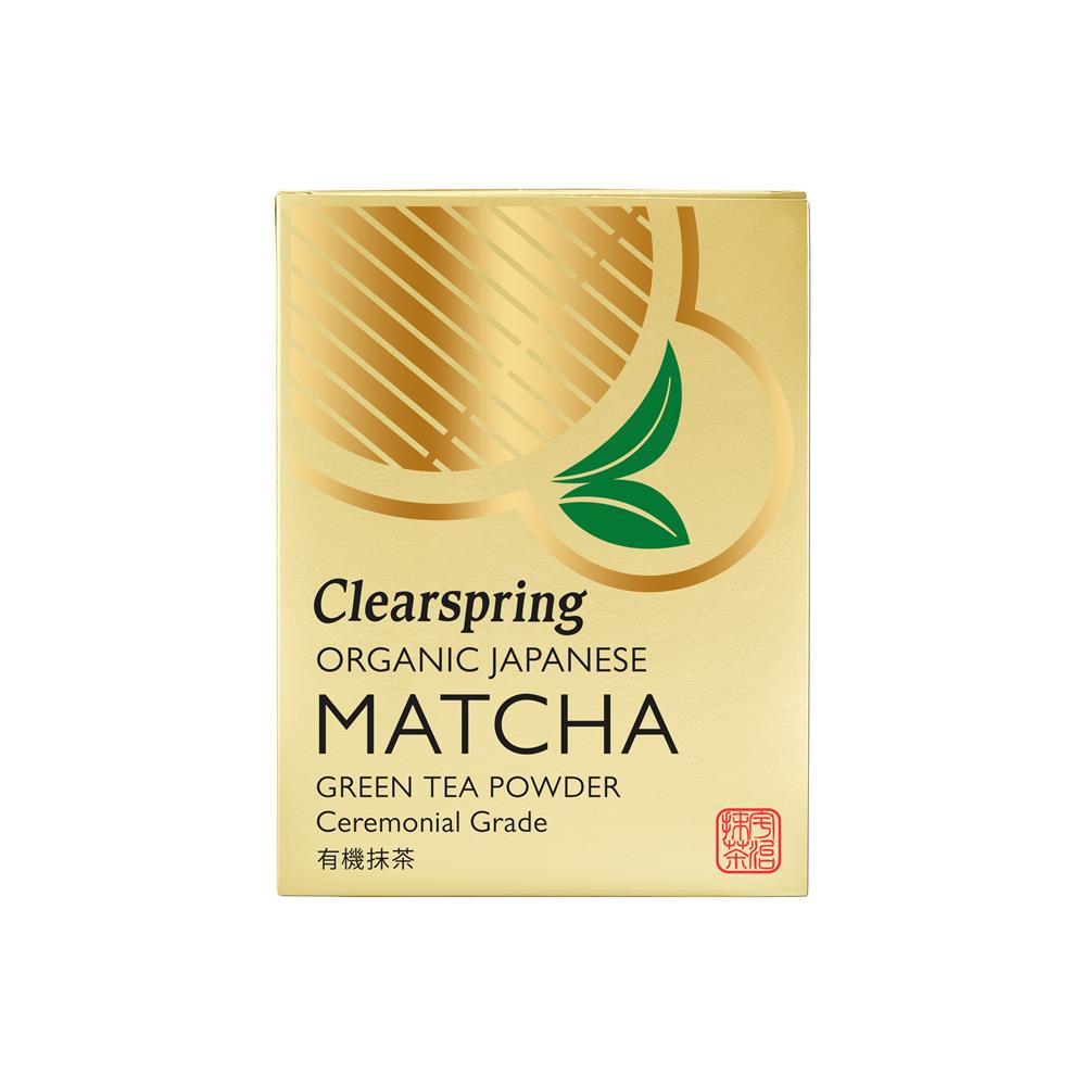Clearspring_Organic Matcha Green Tea Powder Ceremonial Grade (tin) 30g