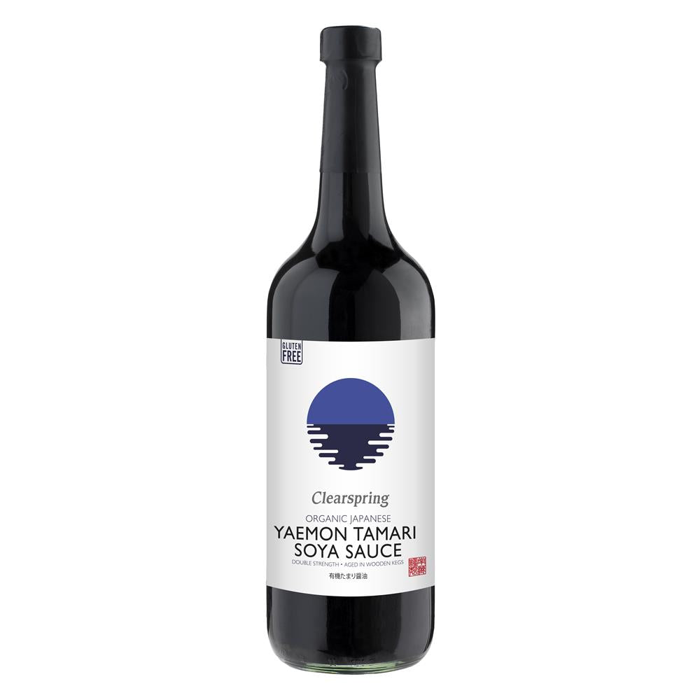 Clearspring_Organic Yaemon Tamari Soya Sauce - Double Strength 1000ml