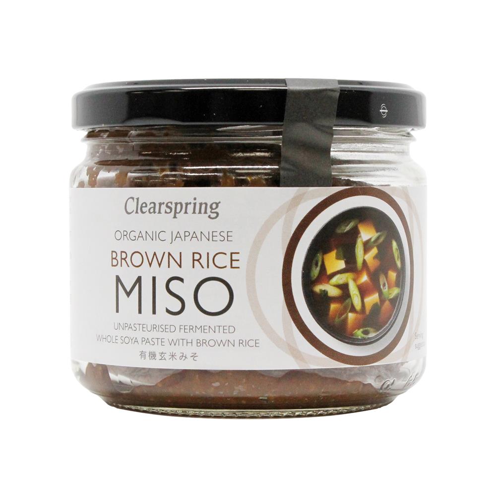Clearspring_Organic Brown Rice Miso Jar 300g