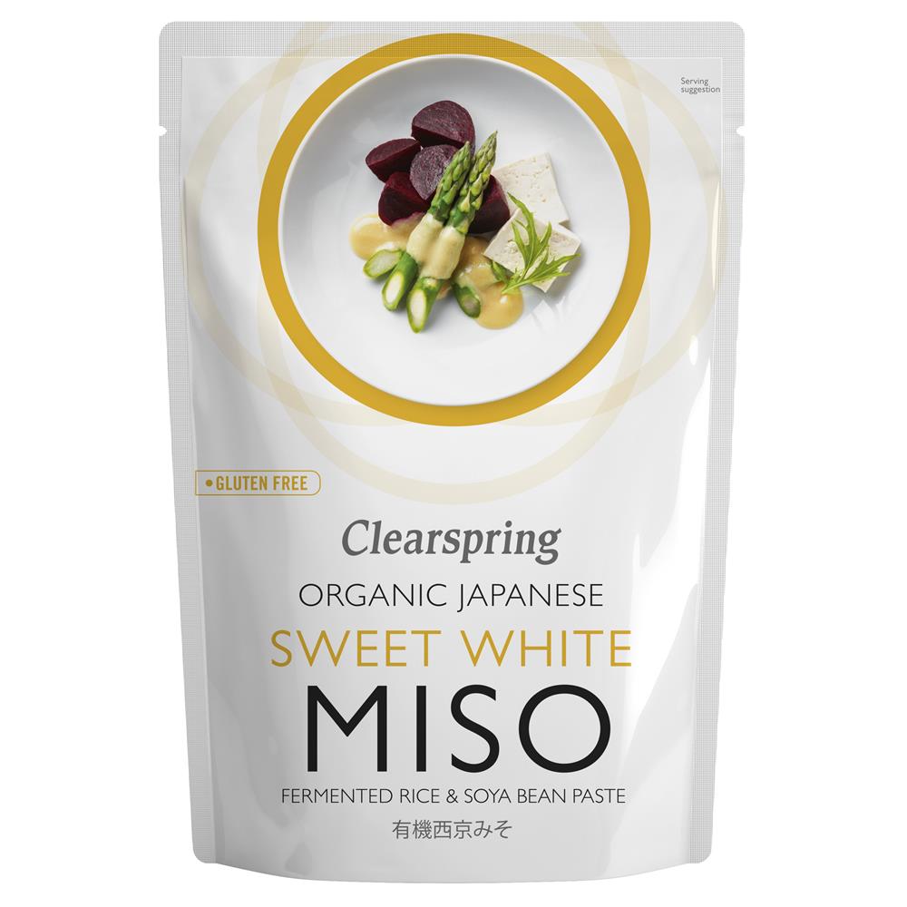 Clearspring_Organic Sweet White Miso pouch 250g