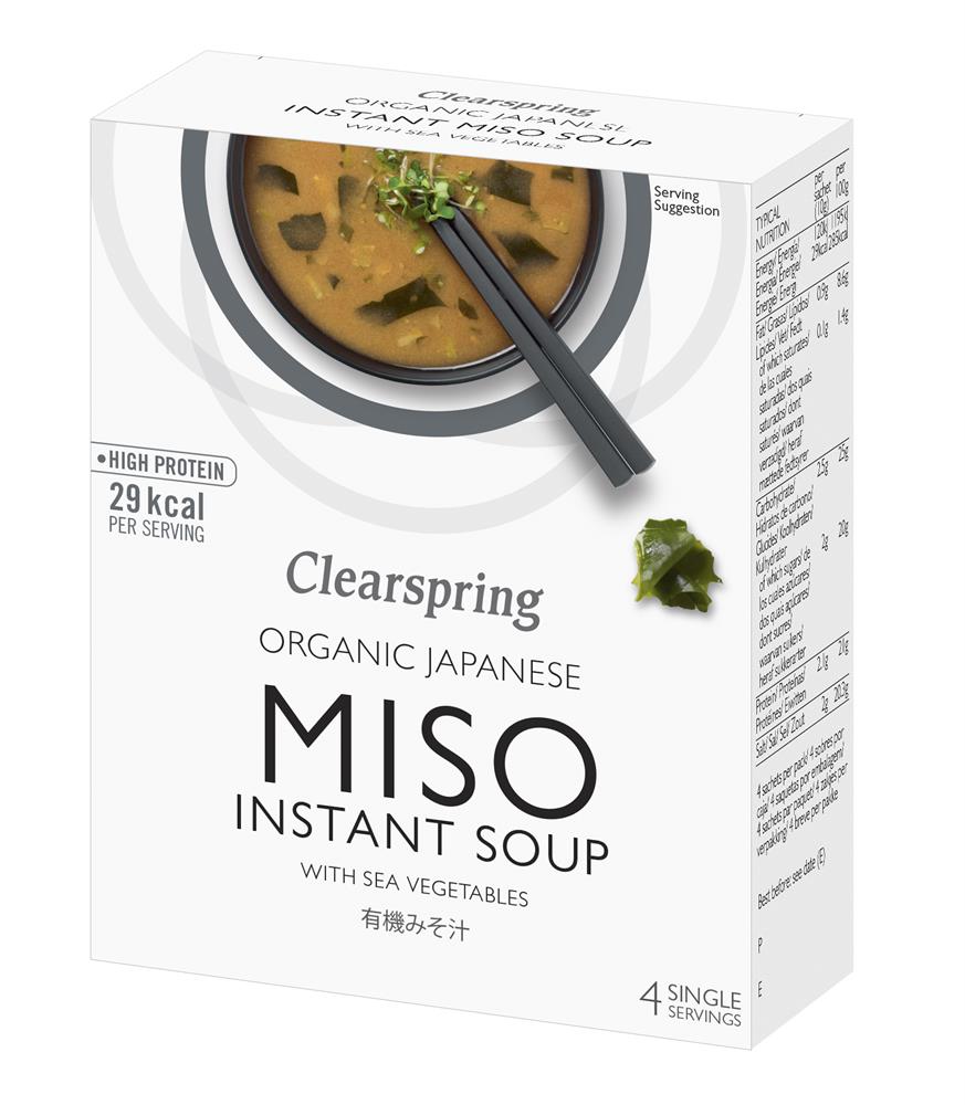 Clearspring_Instant Miso Soup with Sea Vegetable 4 x 10g