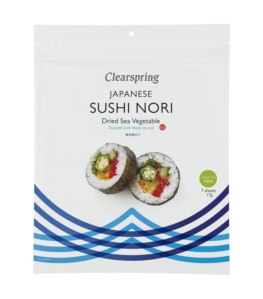 Clearspring_Nori Sea Vegetable Sushi Toasted 17g