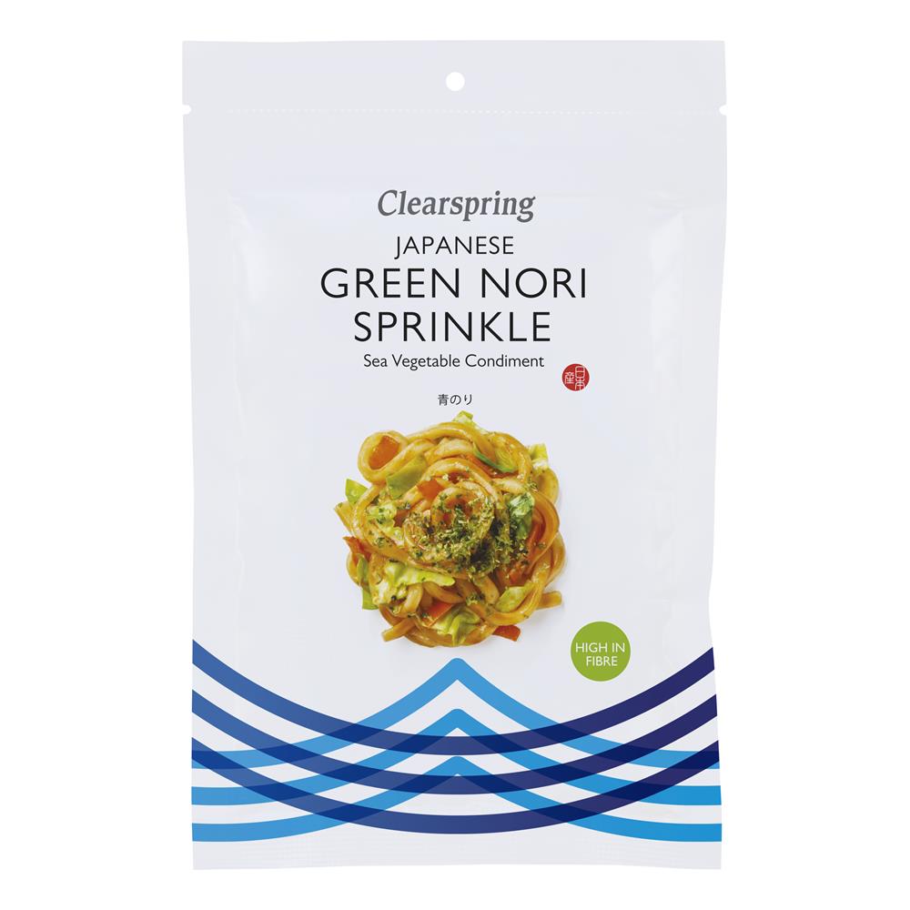 Clearspring_Green Nori Flakes Sea Vegetable 20g