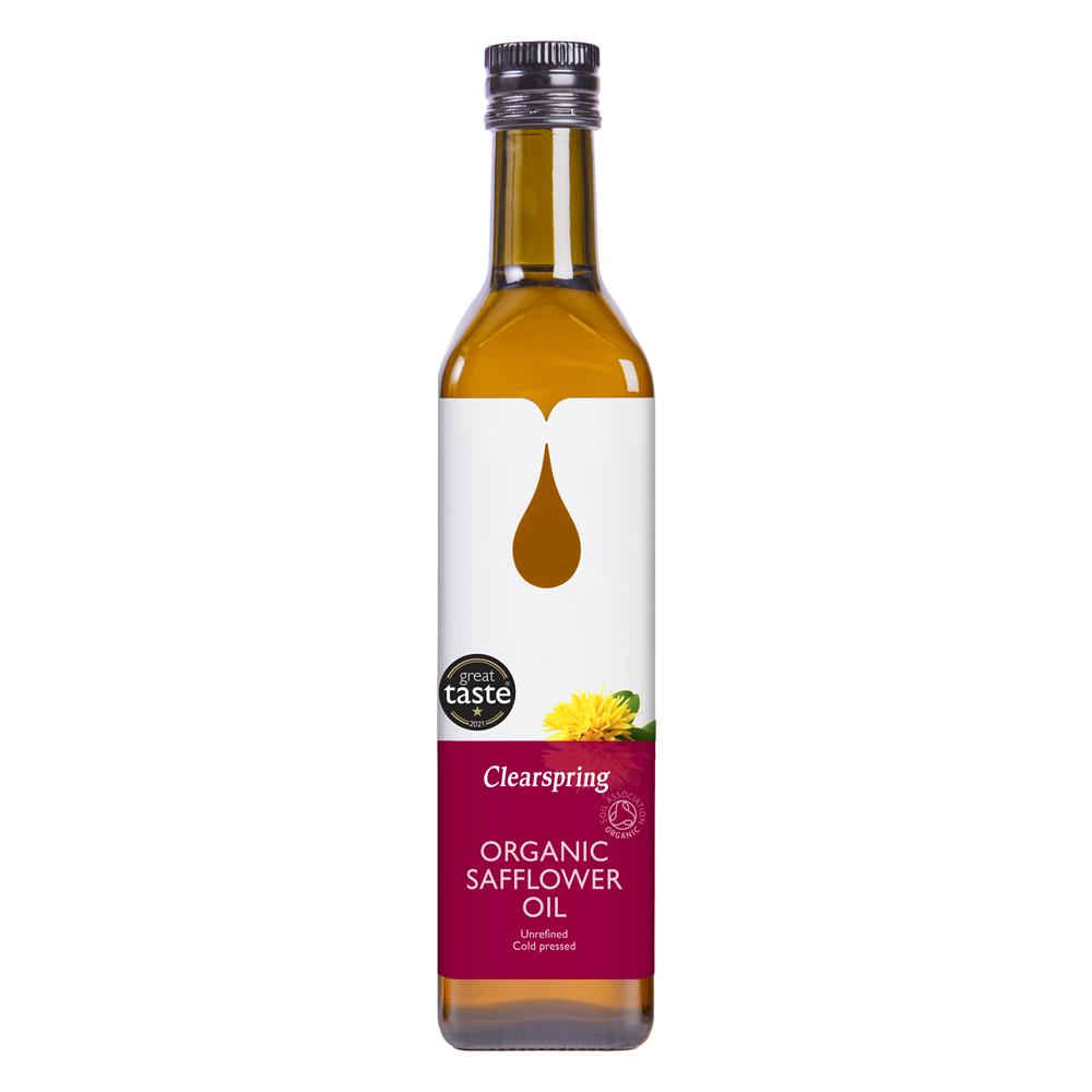 Clearspring_Organic Safflower Oil 500ml