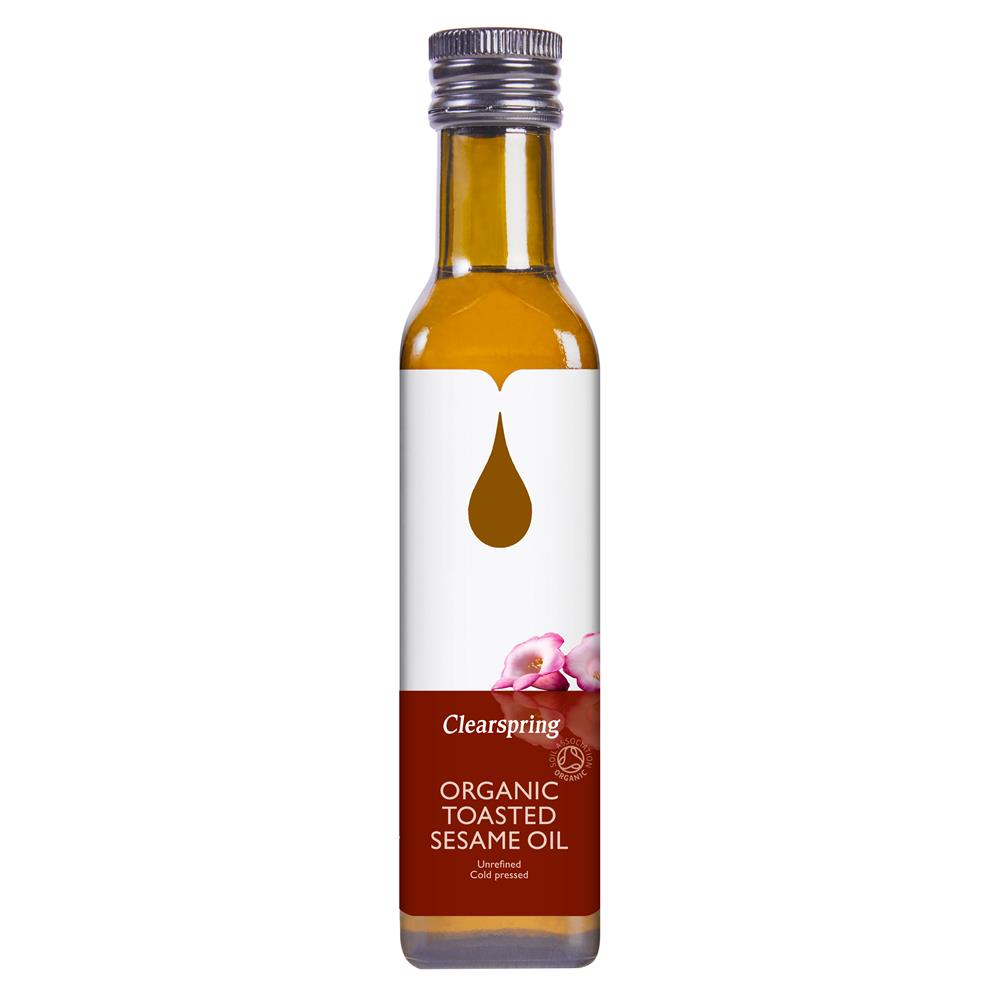 Clearspring_Organic Toasted Sesame Oil 250ml