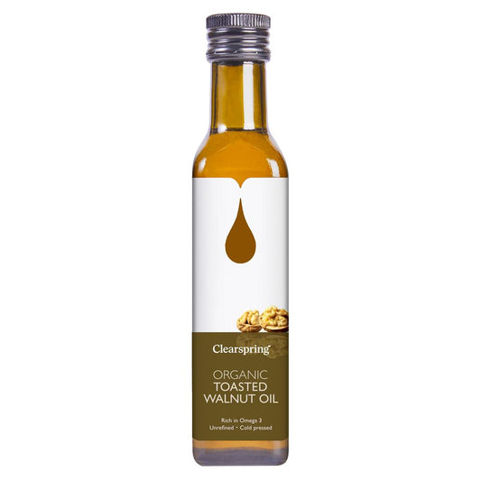 Clearspring_Organic Toasted Walnut Oil 250ml