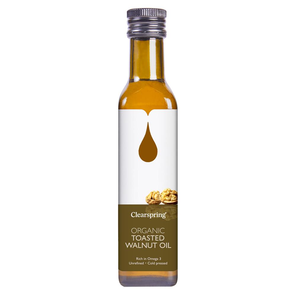 Clearspring_Organic Toasted Walnut Oil 250ml