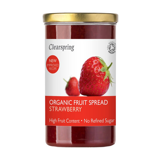 Clearspring_Organic Fruit Spread - Strawberry 280g