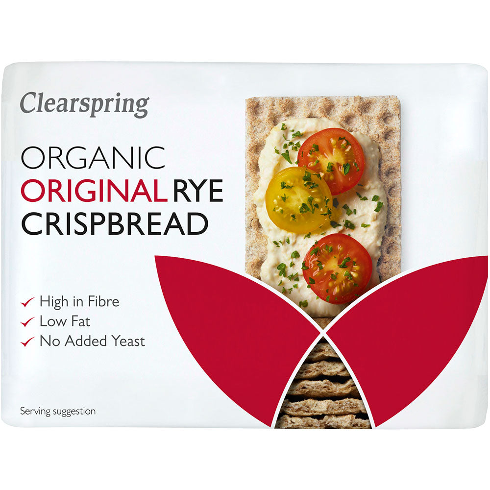 Clearspring_Organic Rye Crispbread - Original 200g