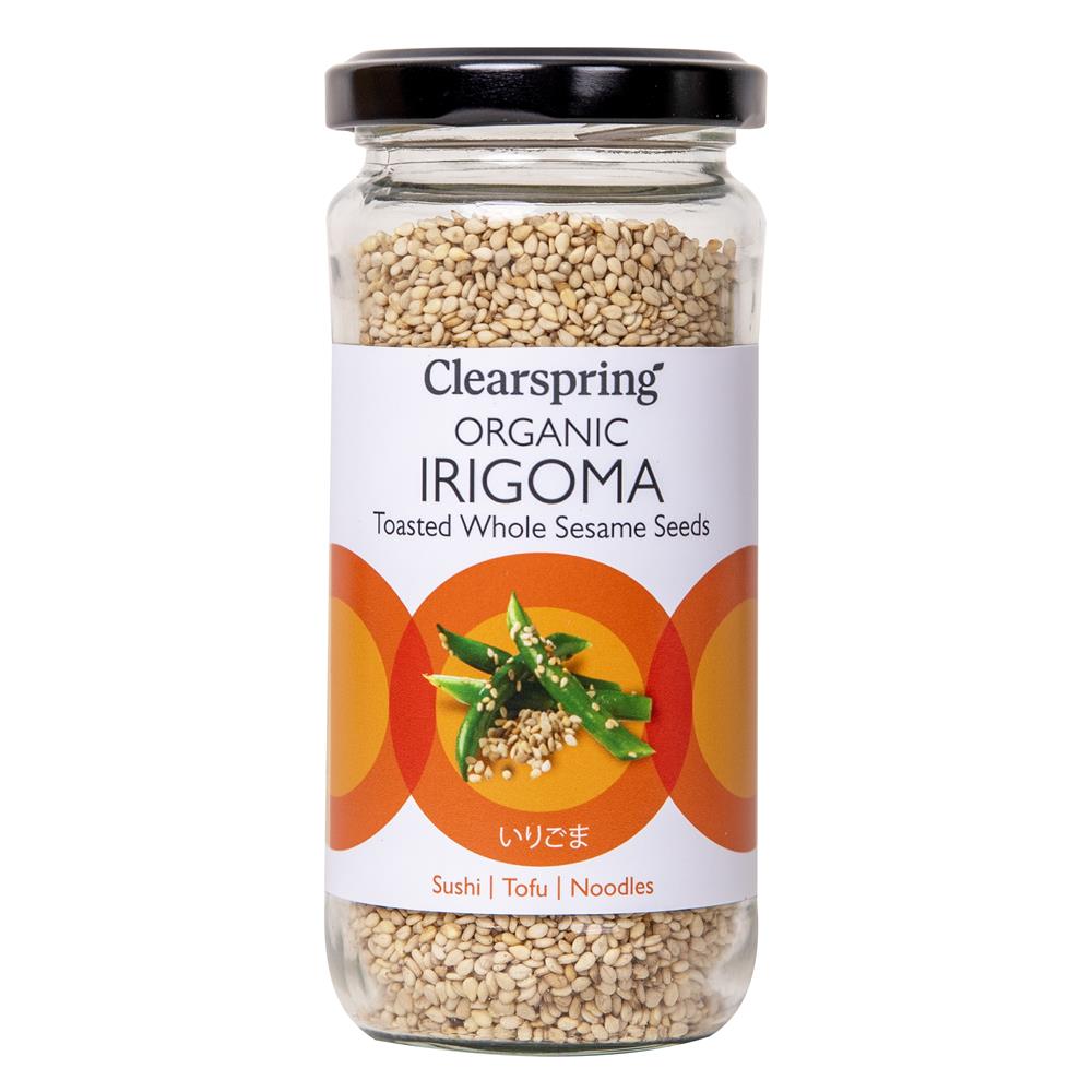 Clearspring_Organic Gomashio - Whole Sesame with Sea Salt