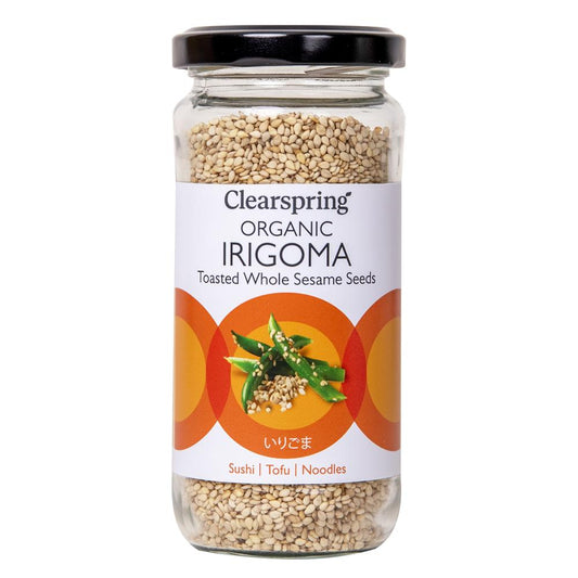Clearspring_Organic Gomashio - Whole Sesame with Sea Salt