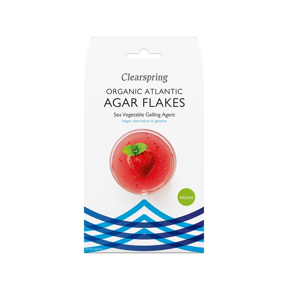 Clearspring_Organic Atlantic Agar Flakes - Gelling Agent 30g