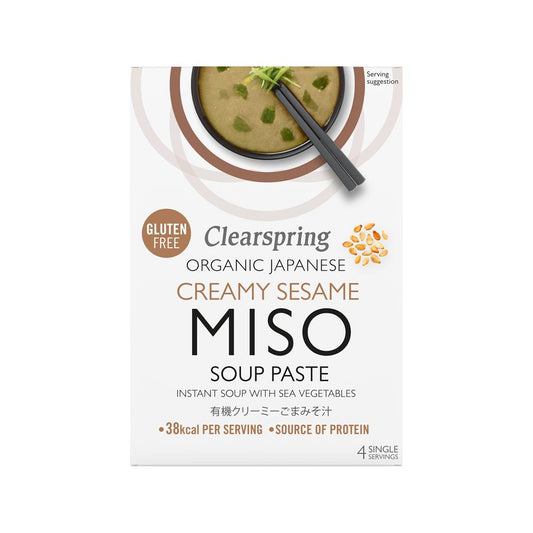 Clearspring_Organic Japanese Creamy Sesame Instant Miso Soup 60g