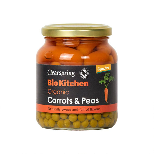 Clearspring_Bio Kitchen Organic Carrots & Peas 350g
