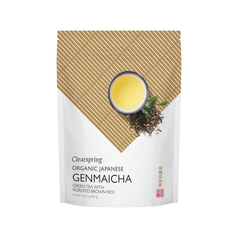 Clearspring_Organic Genmaicha Japanese Green Tea with Roasted Rice 90g